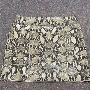 Chico’s Stylish Snake Print Skirt